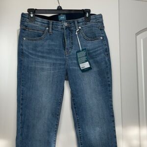 Jag Jeans Blue Straight Leg Denim with Subtle Fading